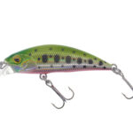 Kamatsu Trout Minnow 4.5cm, 2.2gr (sinking), 072 (Black Hole Green)