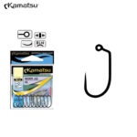 Kamatsu Carlig Pastrav Debarbetat Worm Jig UL BLN K-140 marimea #12 (10buc/plic)