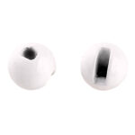 Kamatsu Bile Tungsten Slotted Beads, 0.71gr, 4.6mm, culoarea alba (5buc/plic)