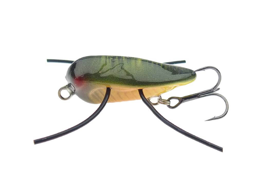 GLG-WIOLL35F-OL Gloog Wioslak Lipless (Bezsterowy) 3.5cm, 2.5gr (Floating) – evolutie suprafata, culoare OL (Olive)