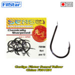 Filstar Sensei Yellow carlige Chinu cu paleta, serie F201BN, culoare Black Nickel (12-15buc/plic)
